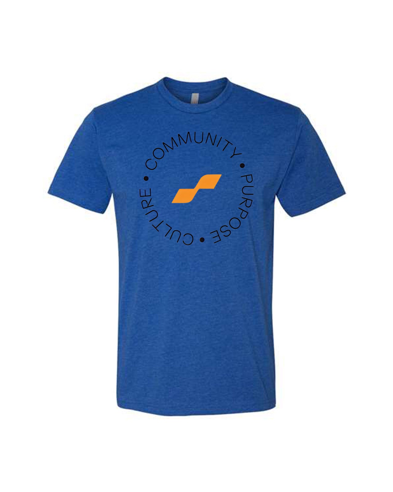 Custom Branded Short Sleeve Tee - Royal Blue