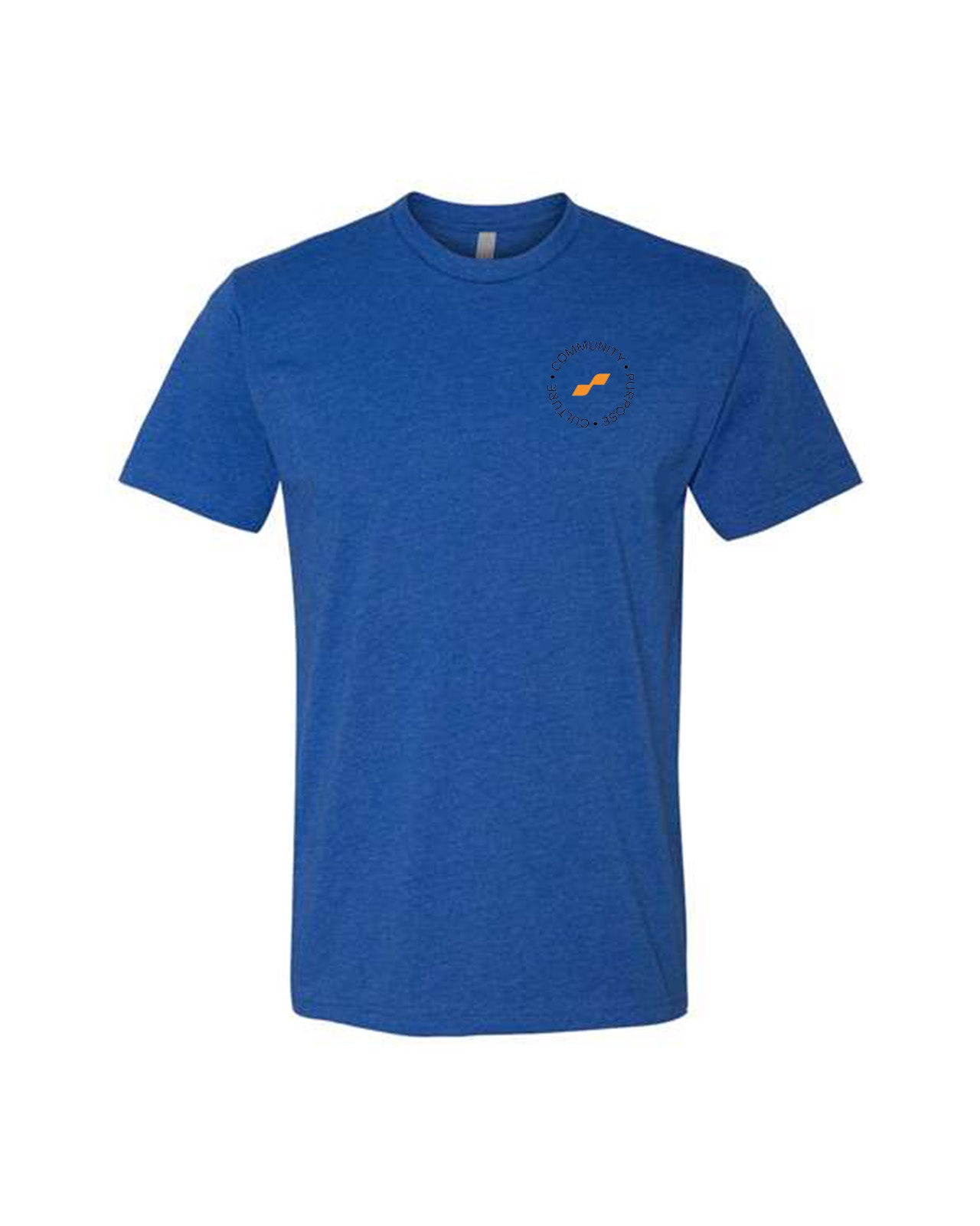 Custom Branded Short Sleeve Tee - Royal Blue