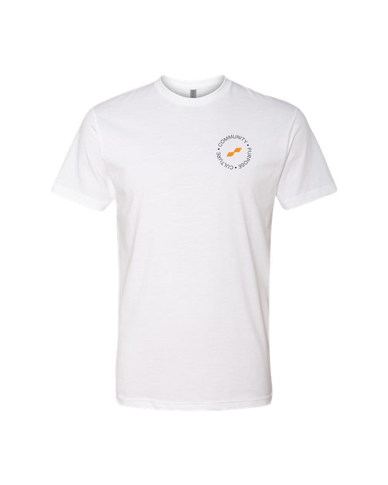 Custom Branded Short Sleeve Tee - White