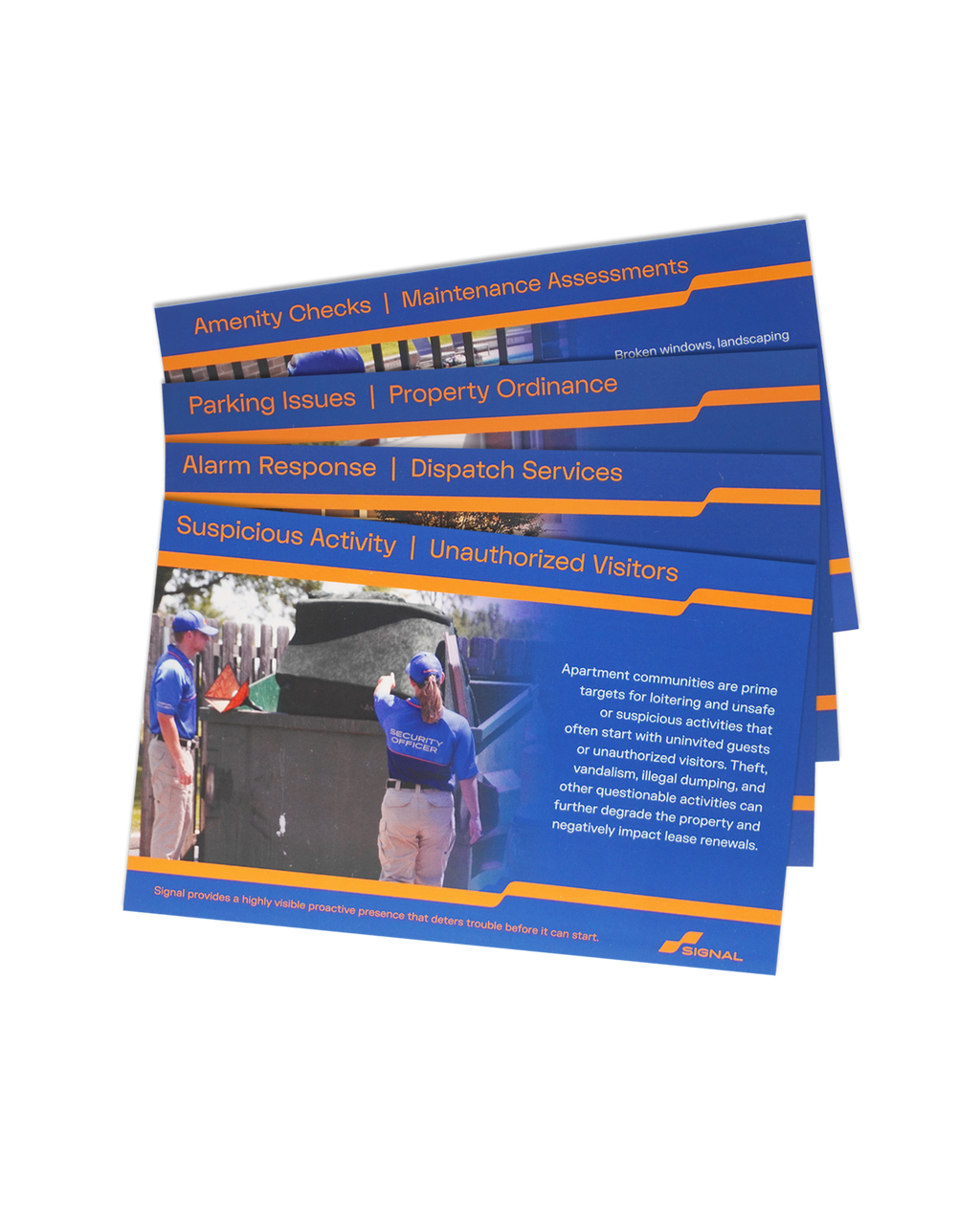 Residential Service Cards (4 Pack)