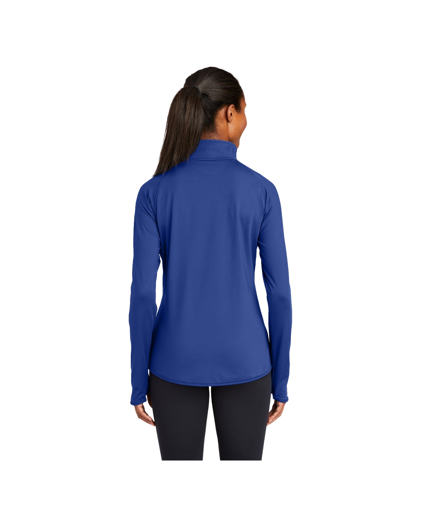 Sport-Tek Ladies Sport-Wick Stretch 1/2-Zip Pullover