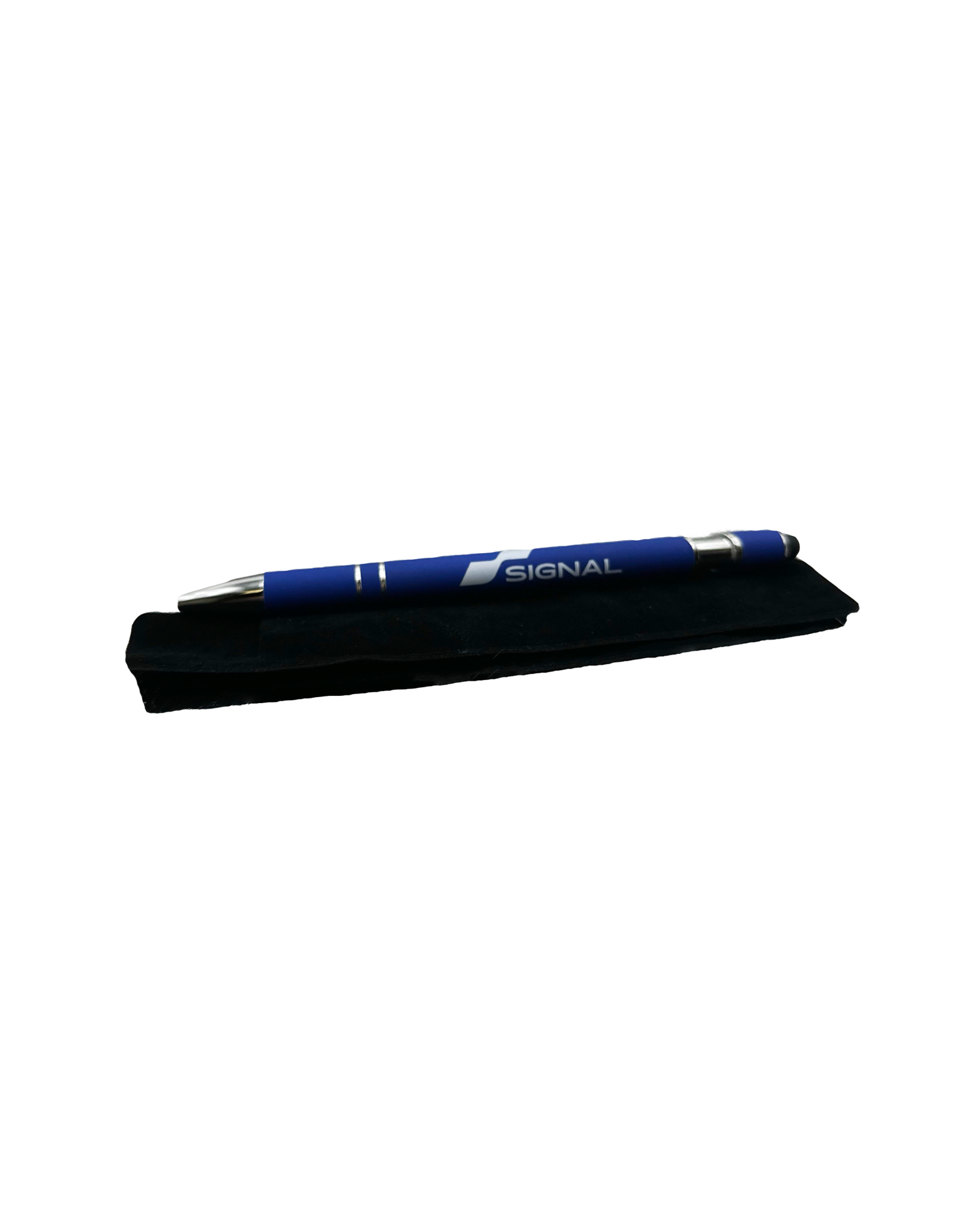 Signal Blue Soft Touch Stylus Pen