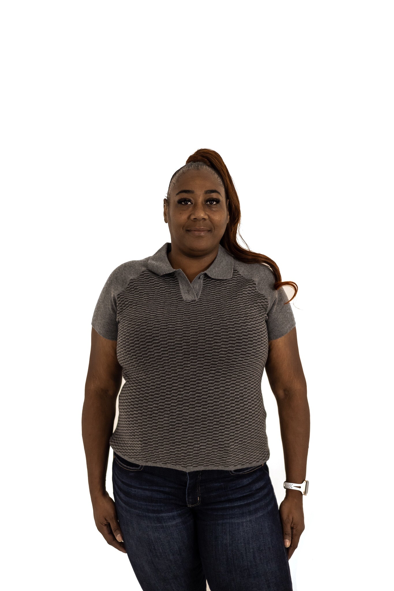 Women's Executive Polo - Grey