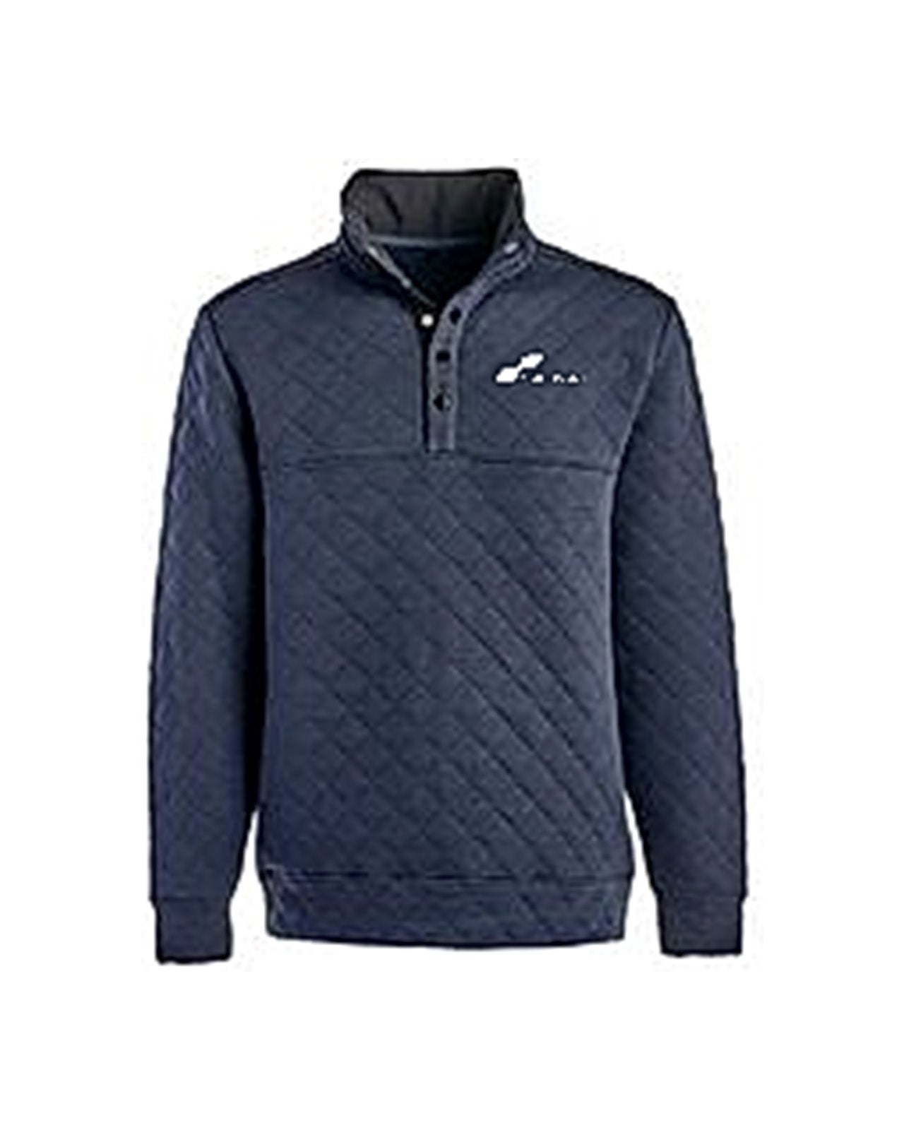 J. America Adult Quilted Snap Pullover