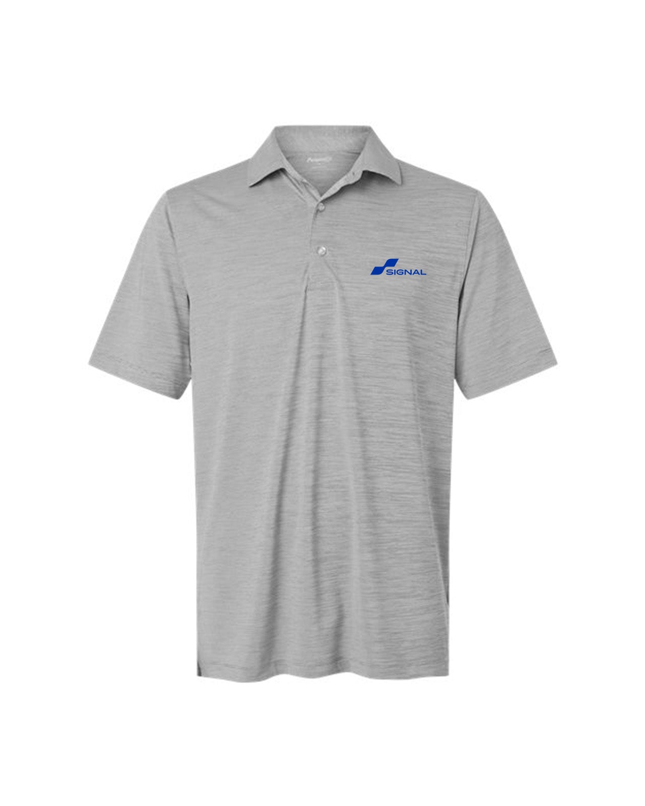 Men's Bohemian Striped Heather Performance Polo