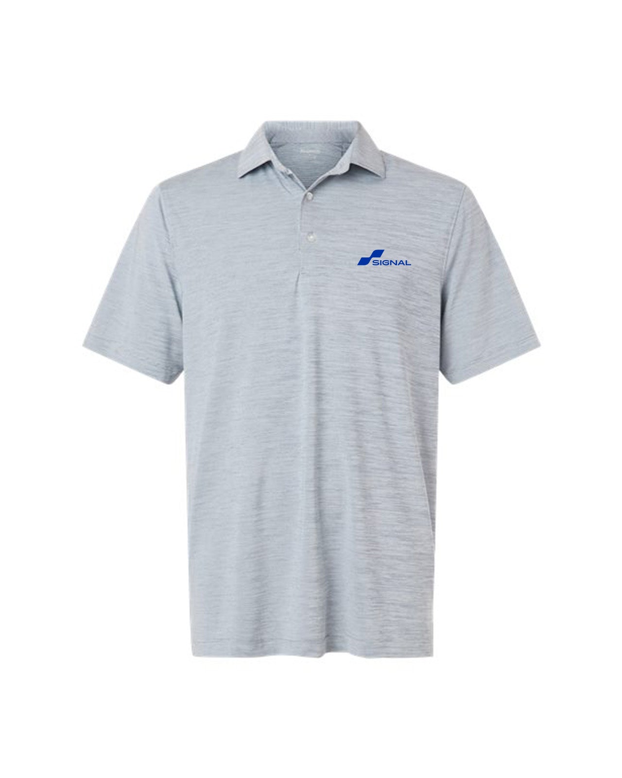 Men's Bohemian Striped Heather Performance Polo