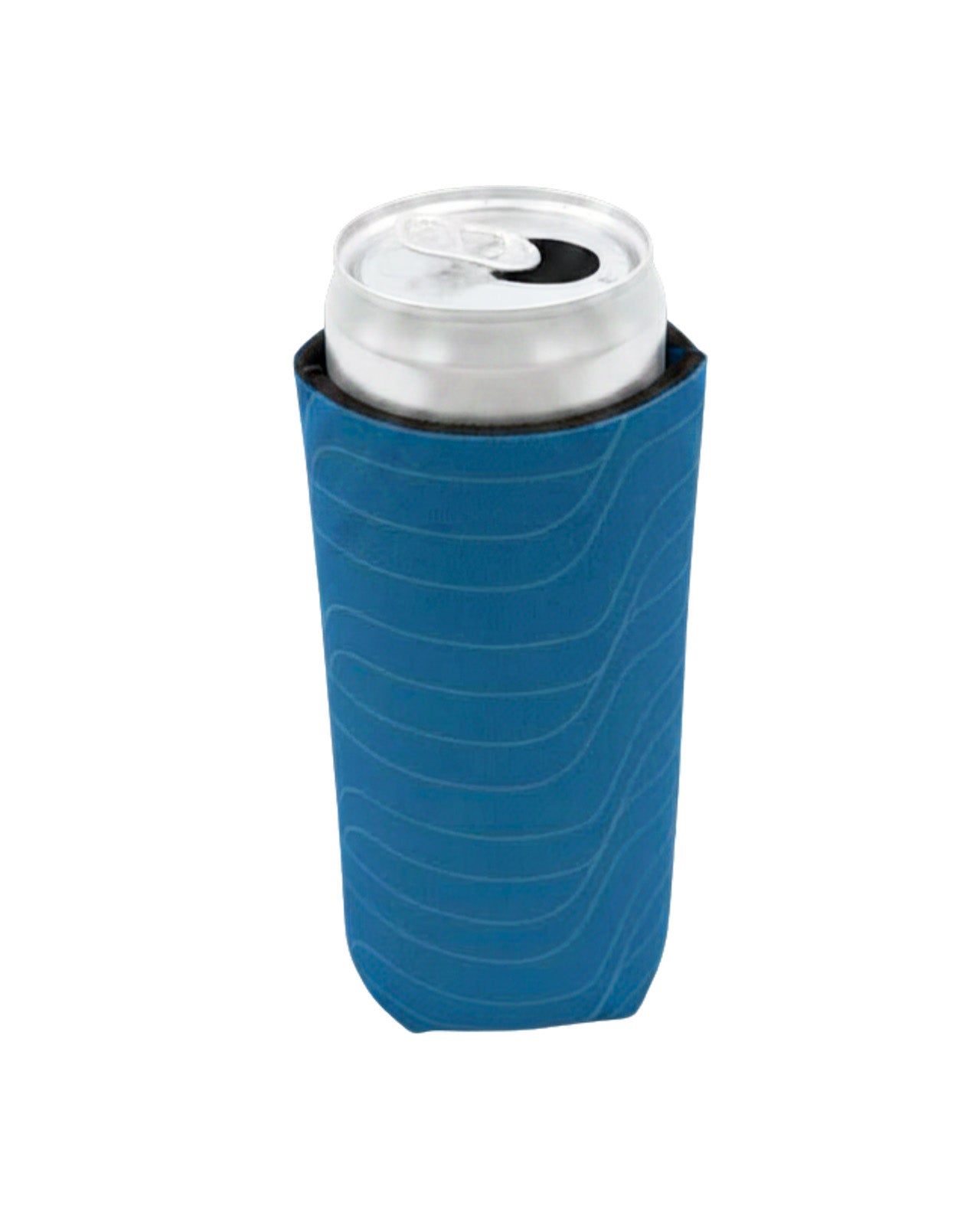 Light Blue Signal Slim Koozie