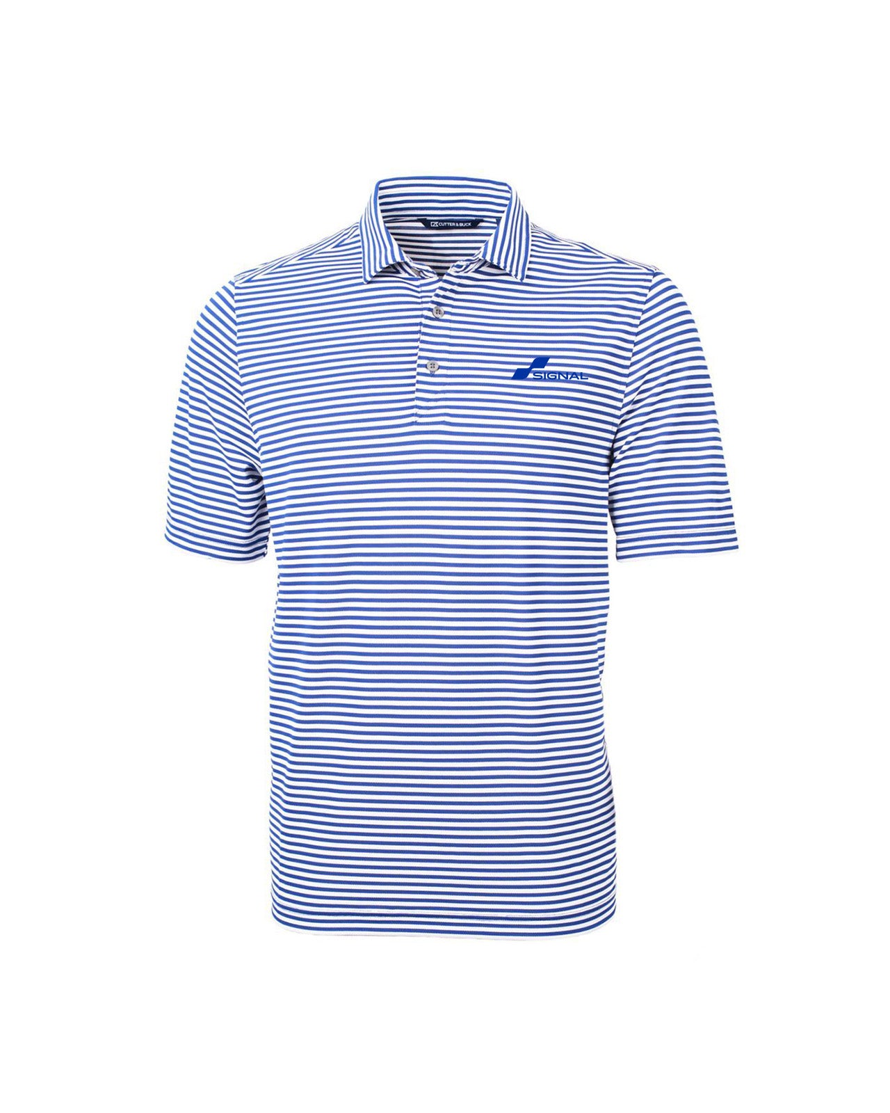 CutterBuck Cutter & Buck Virtue Pique Stripe Recycled Men's Polo