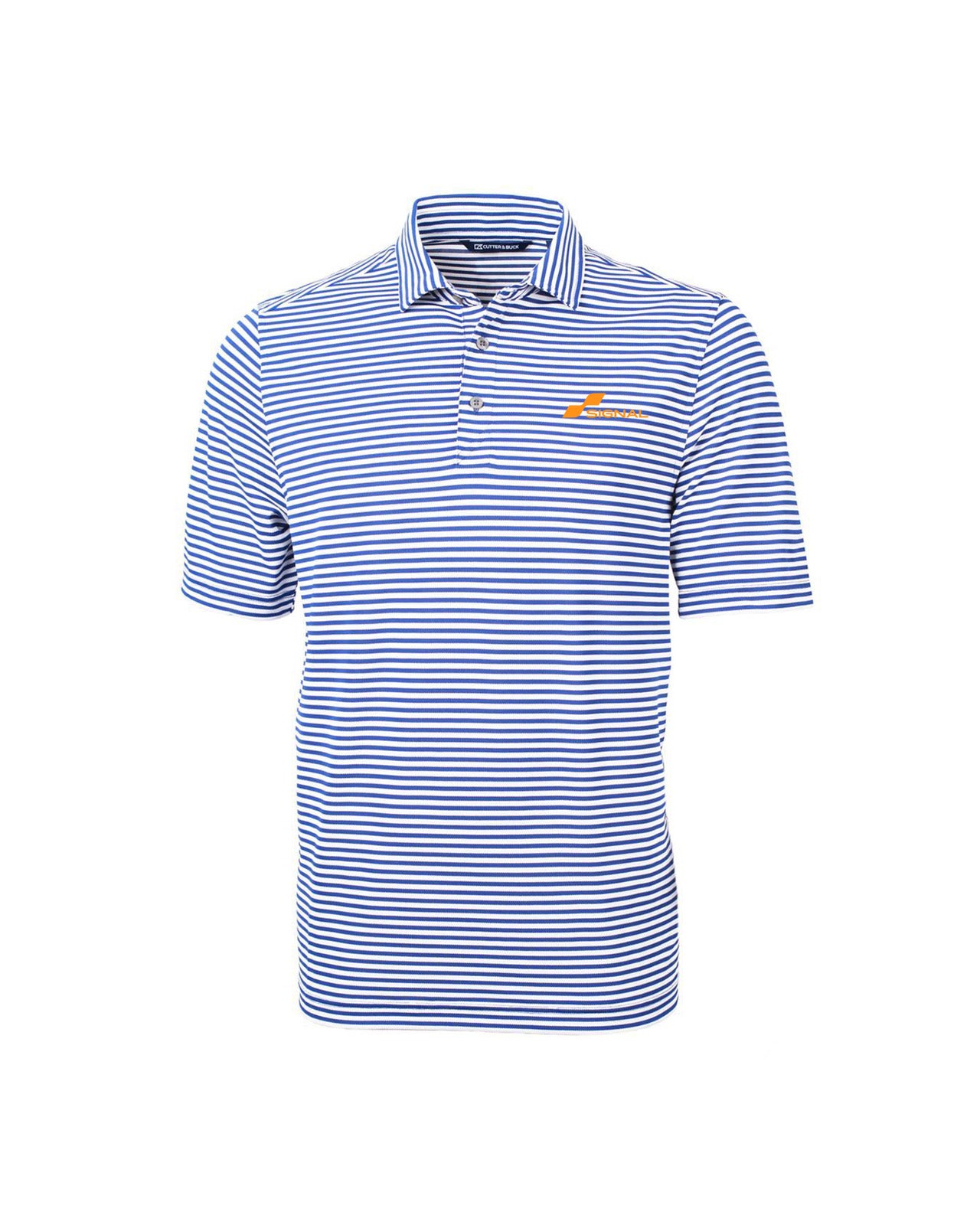 CutterBuck Cutter & Buck Virtue Pique Stripe Recycled Men's Polo