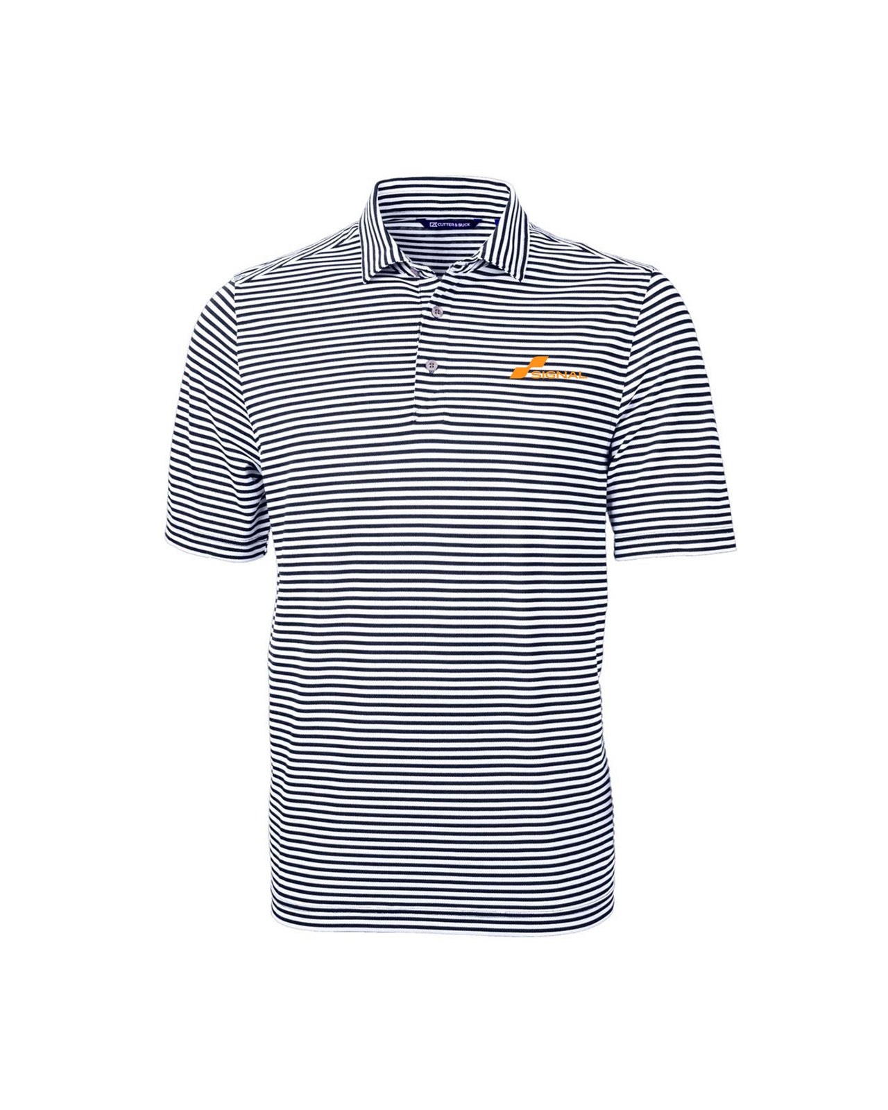 CutterBuck Cutter & Buck Virtue Pique Stripe Recycled Men's Polo