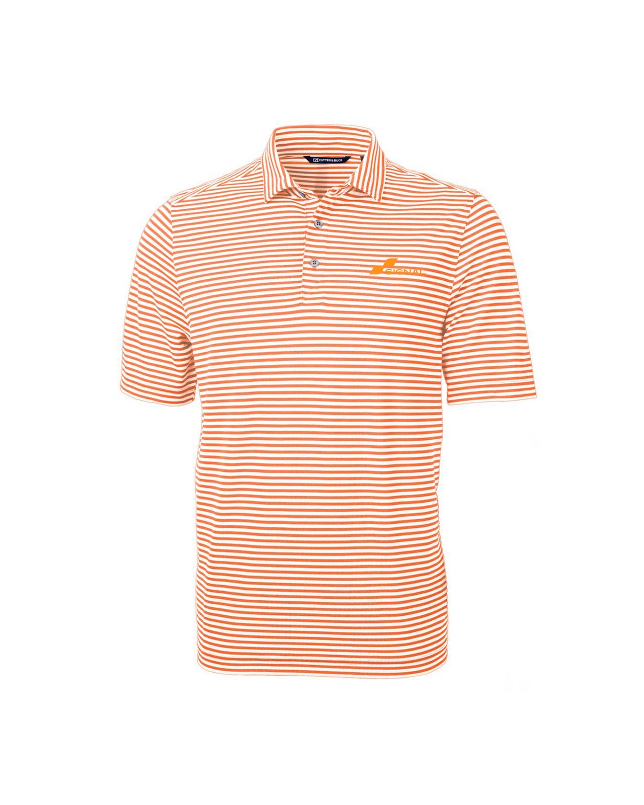 CutterBuck Cutter & Buck Virtue Pique Stripe Recycled Men's Polo