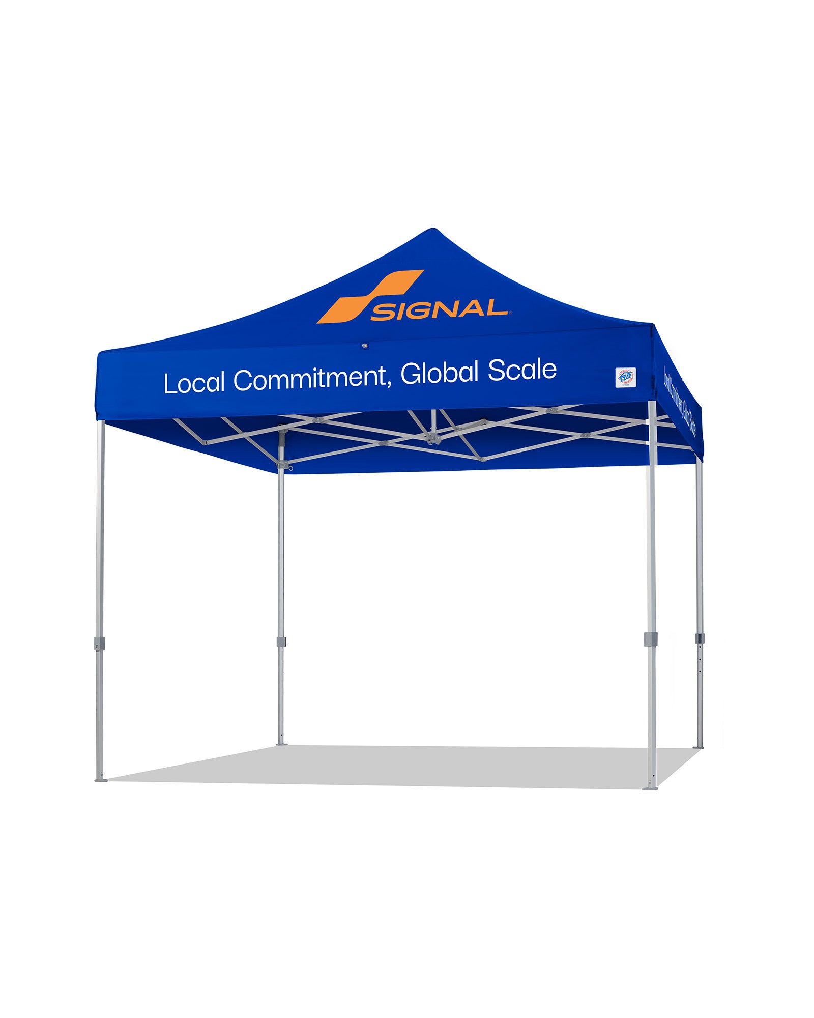 EZ-Up Express Canopy, 10' Full bleed digital print