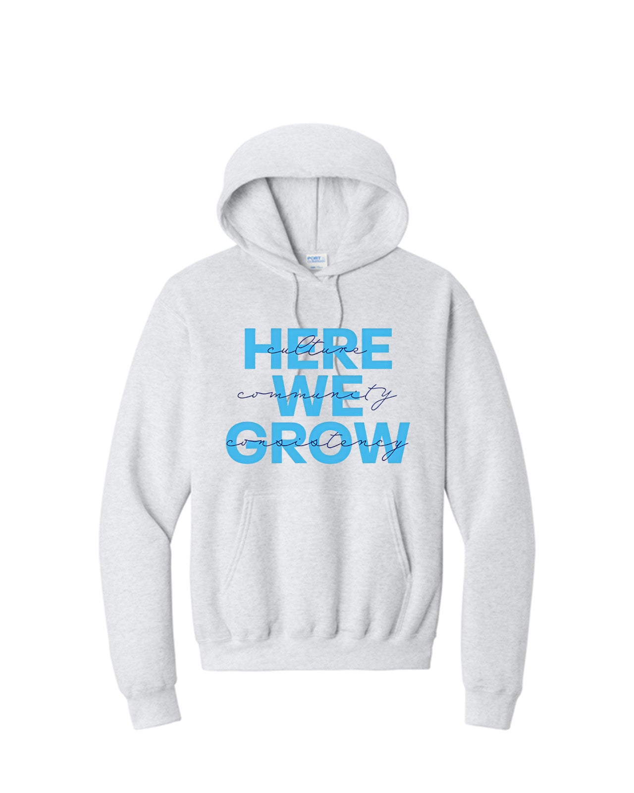 Custom Branded Hoodie - Ash