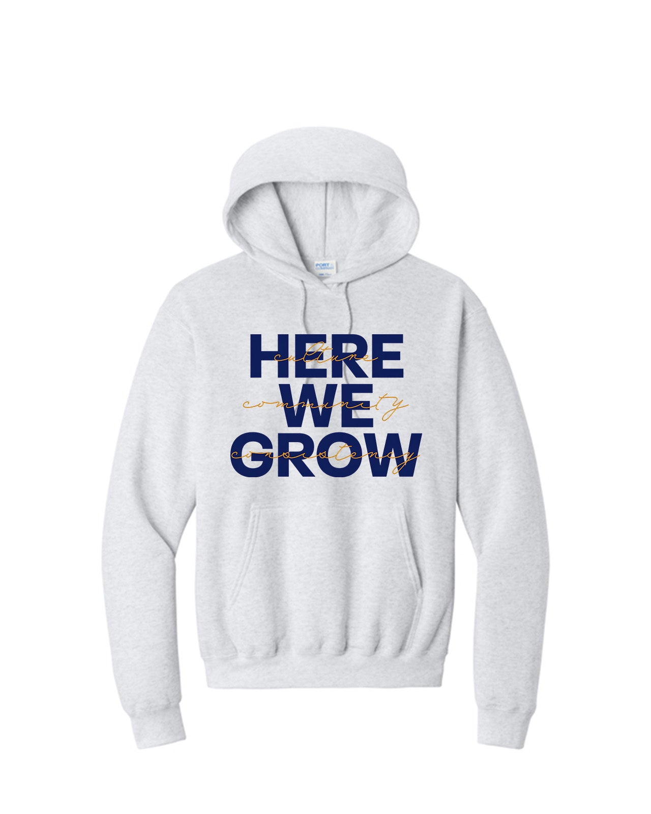 Custom Branded Hoodie - Ash