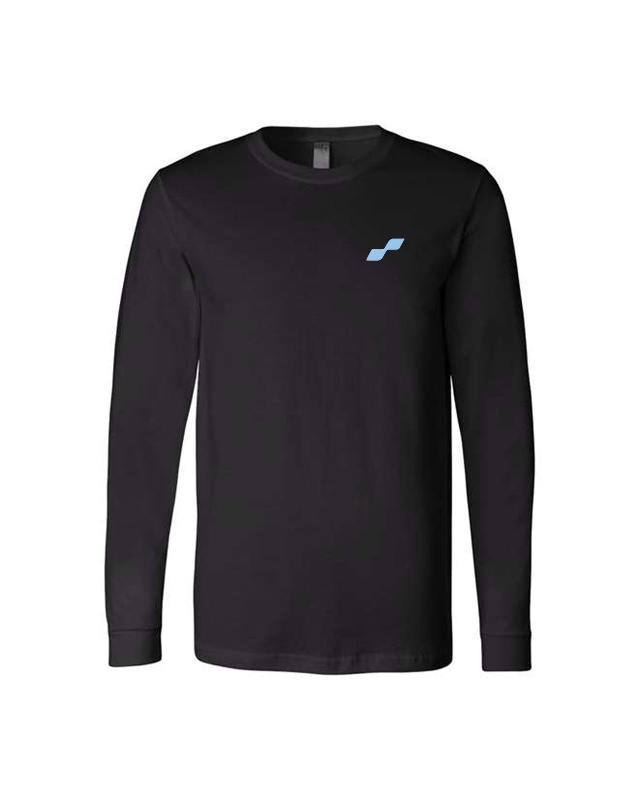 Custom Branded Long Sleeve Tee - Black