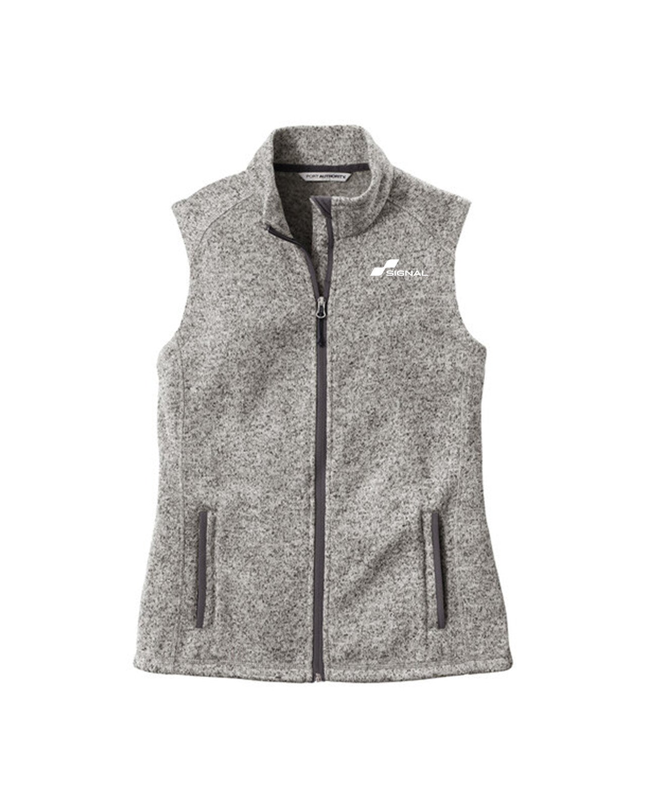 Port Authority Ladies Sweater Fleece Vest