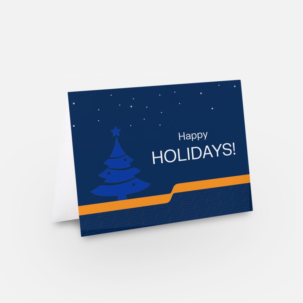 Happy Holidays Card (*Drop Ship Item*)