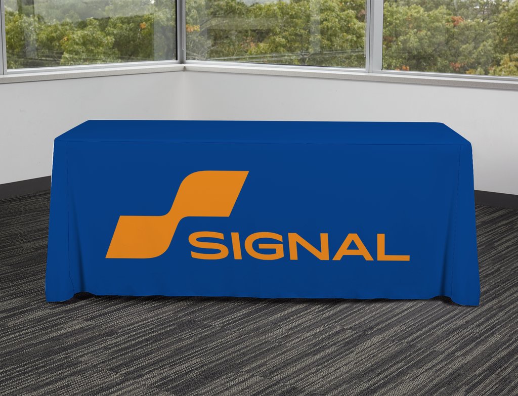 6' Signal Wrinkle Resistant Table Cover