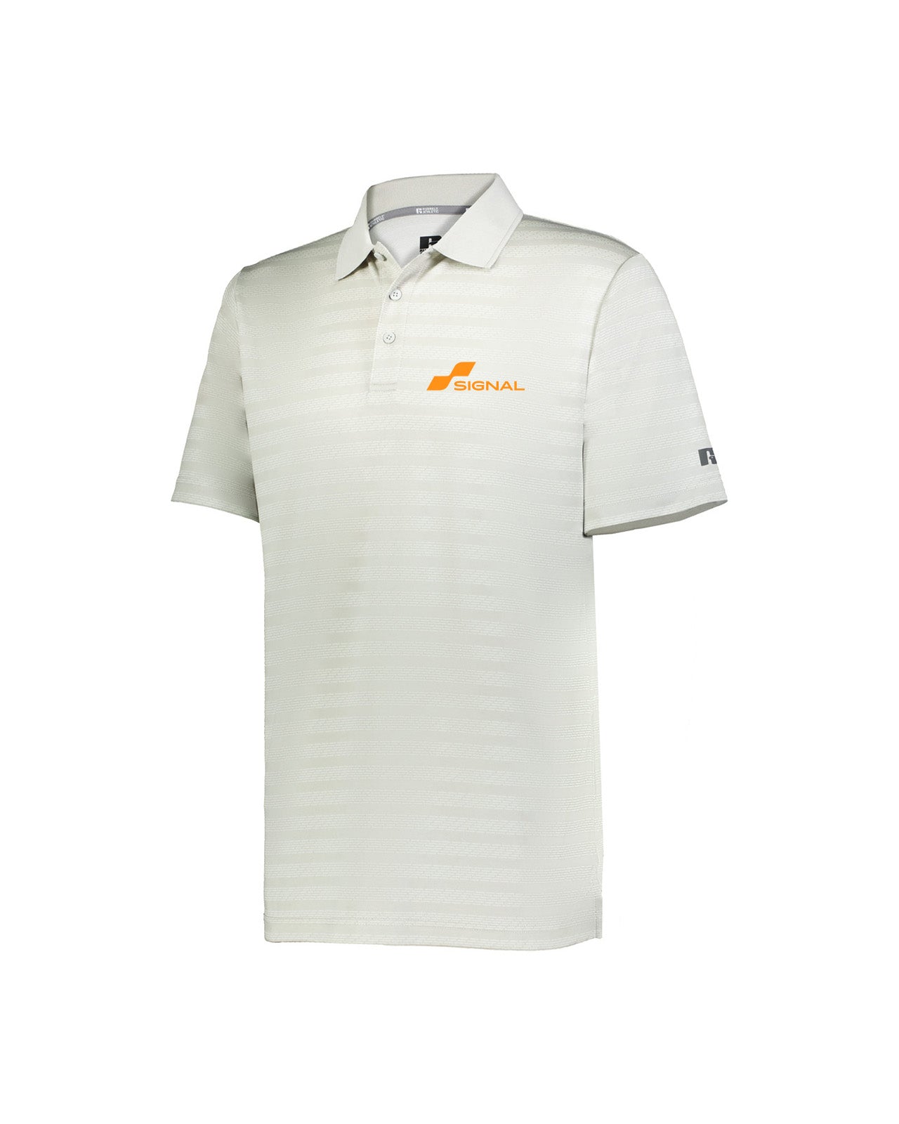 Russell Athletic Sideline Striped Polo