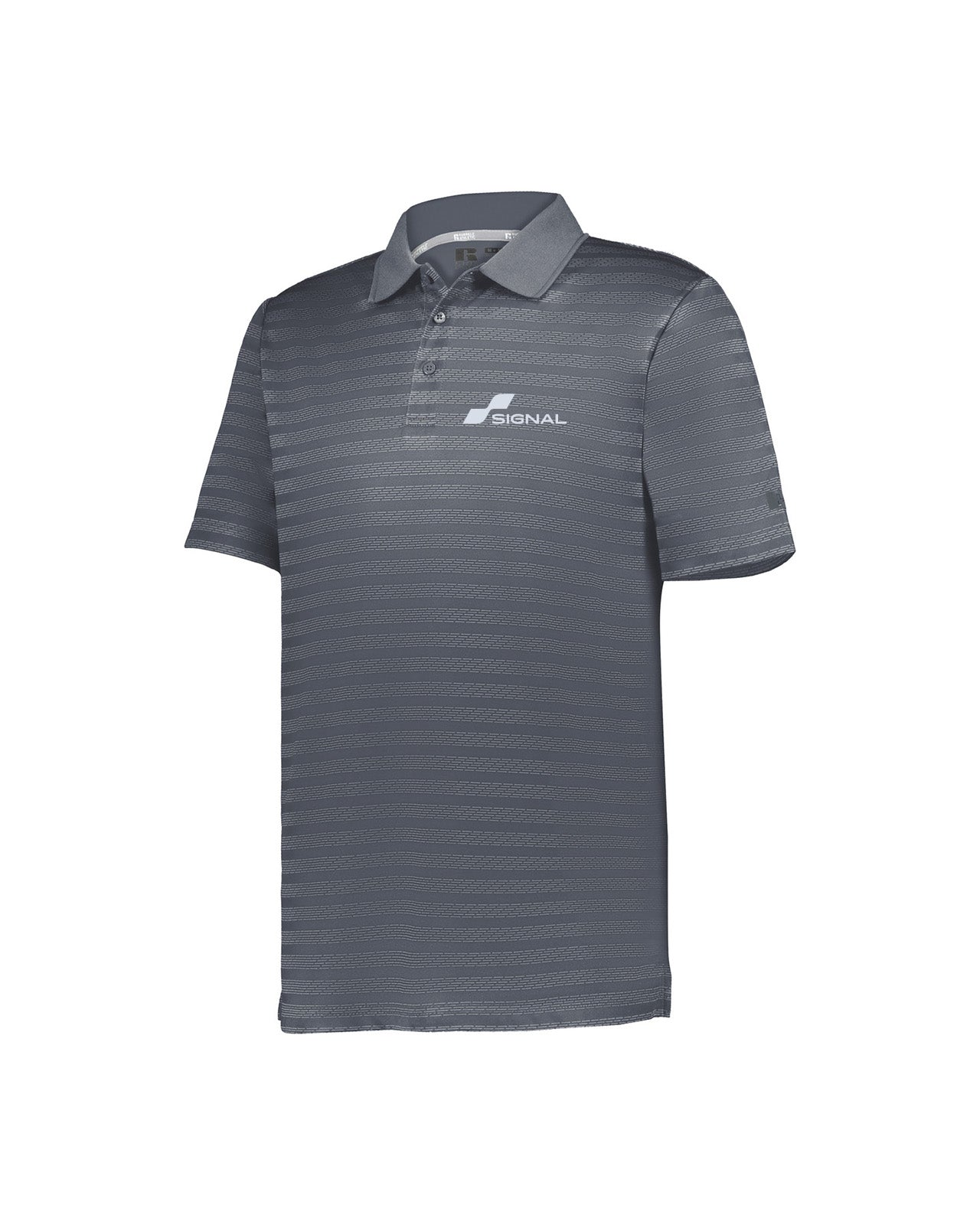 Russell Athletic Sideline Striped Polo