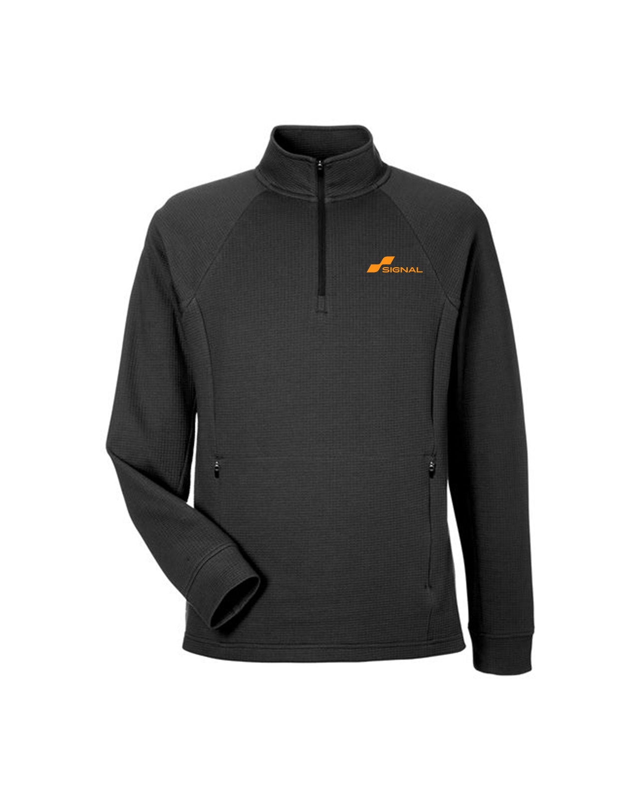 North End Mens Rhythm Waffle Quarter-Zip Pullover