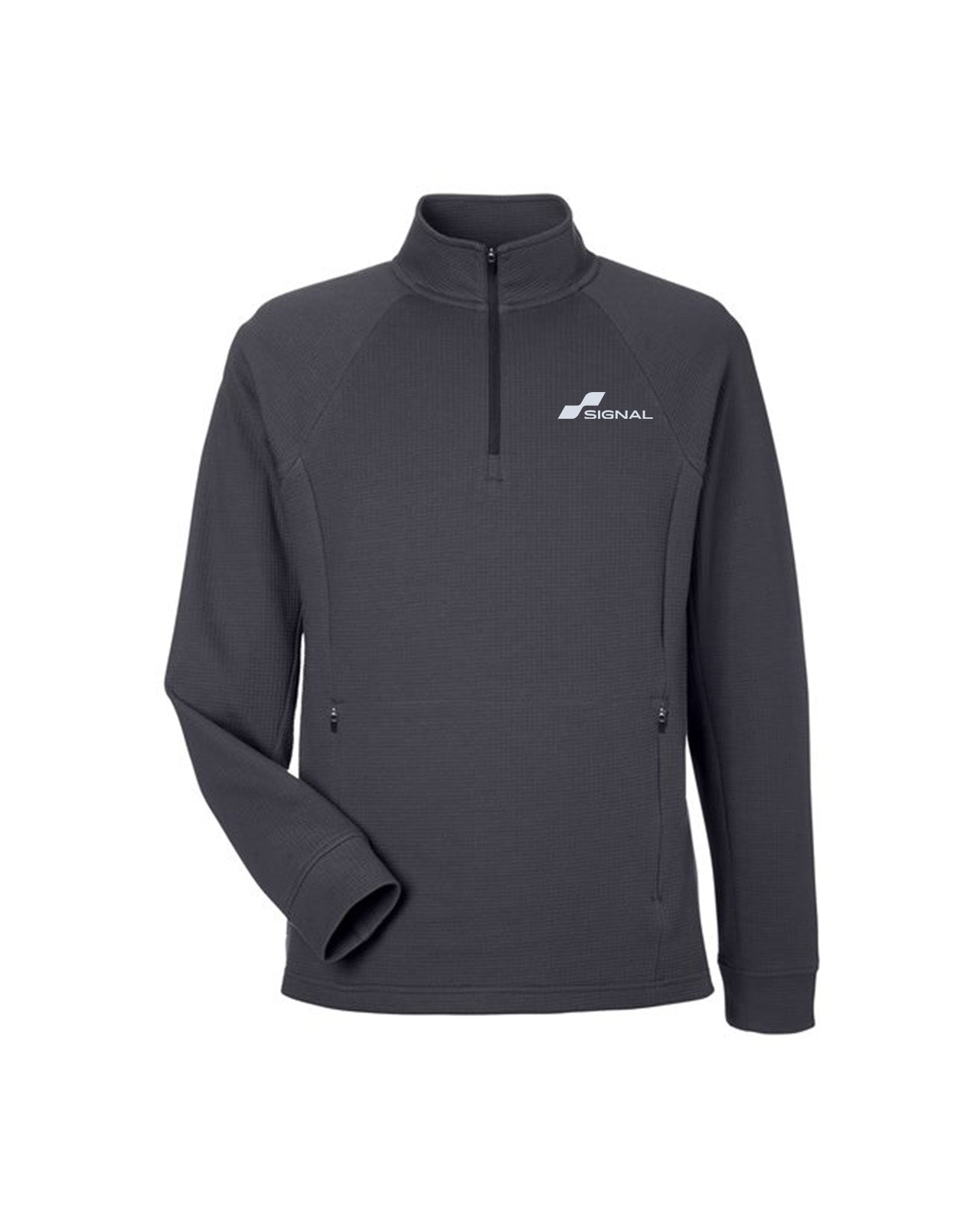 North End Mens Rhythm Waffle Quarter-Zip Pullover