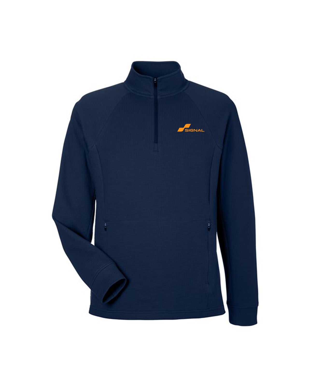 North End Mens Rhythm Waffle Quarter-Zip Pullover