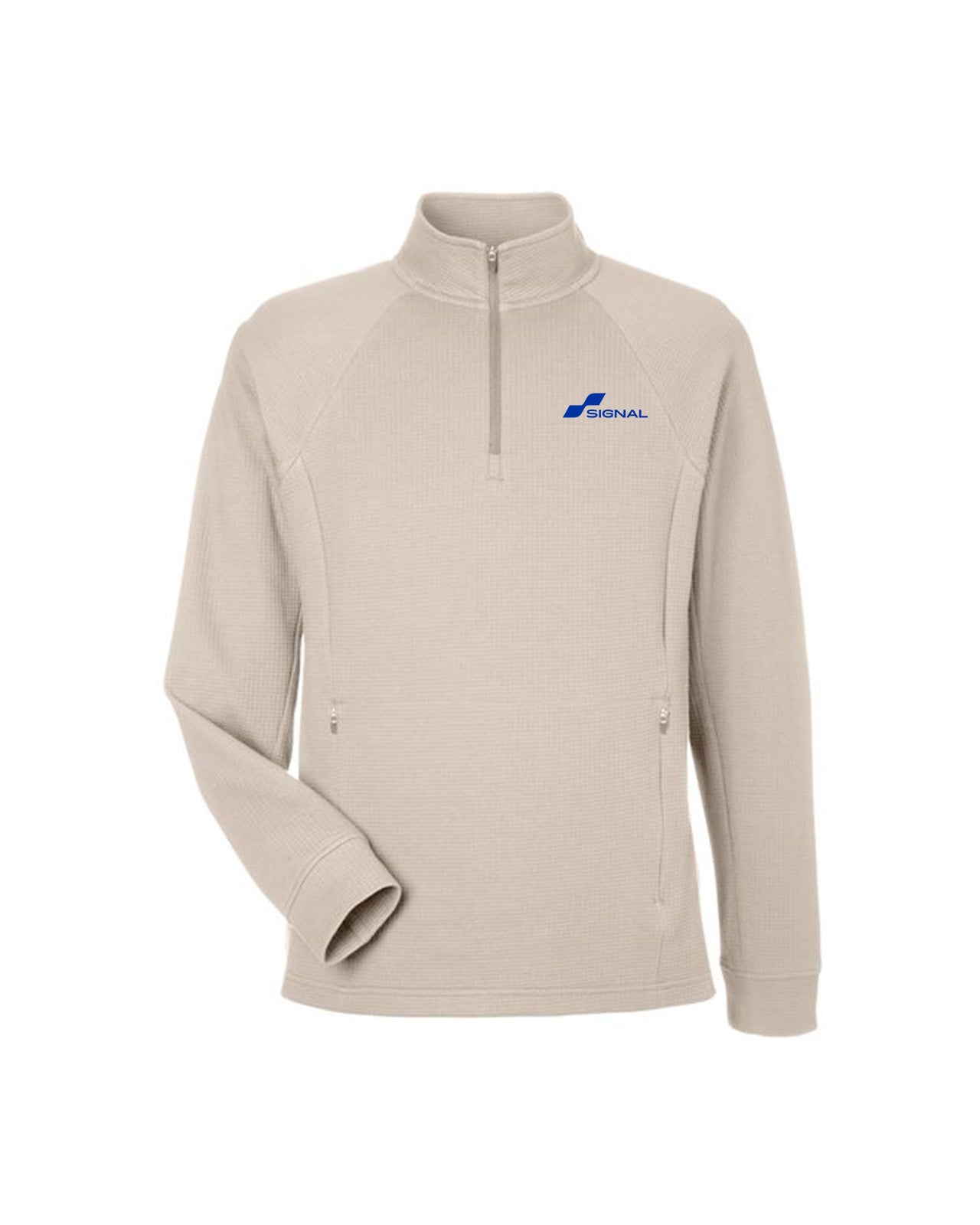 North End Mens Rhythm Waffle Quarter-Zip Pullover