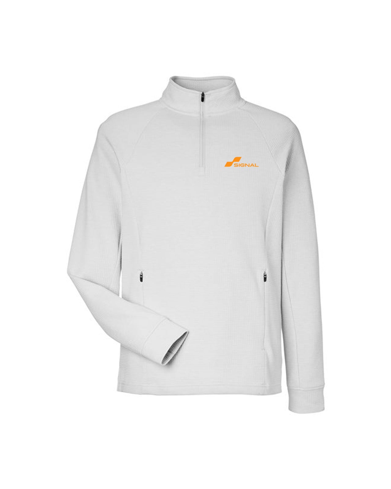 North End Mens Rhythm Waffle Quarter-Zip Pullover