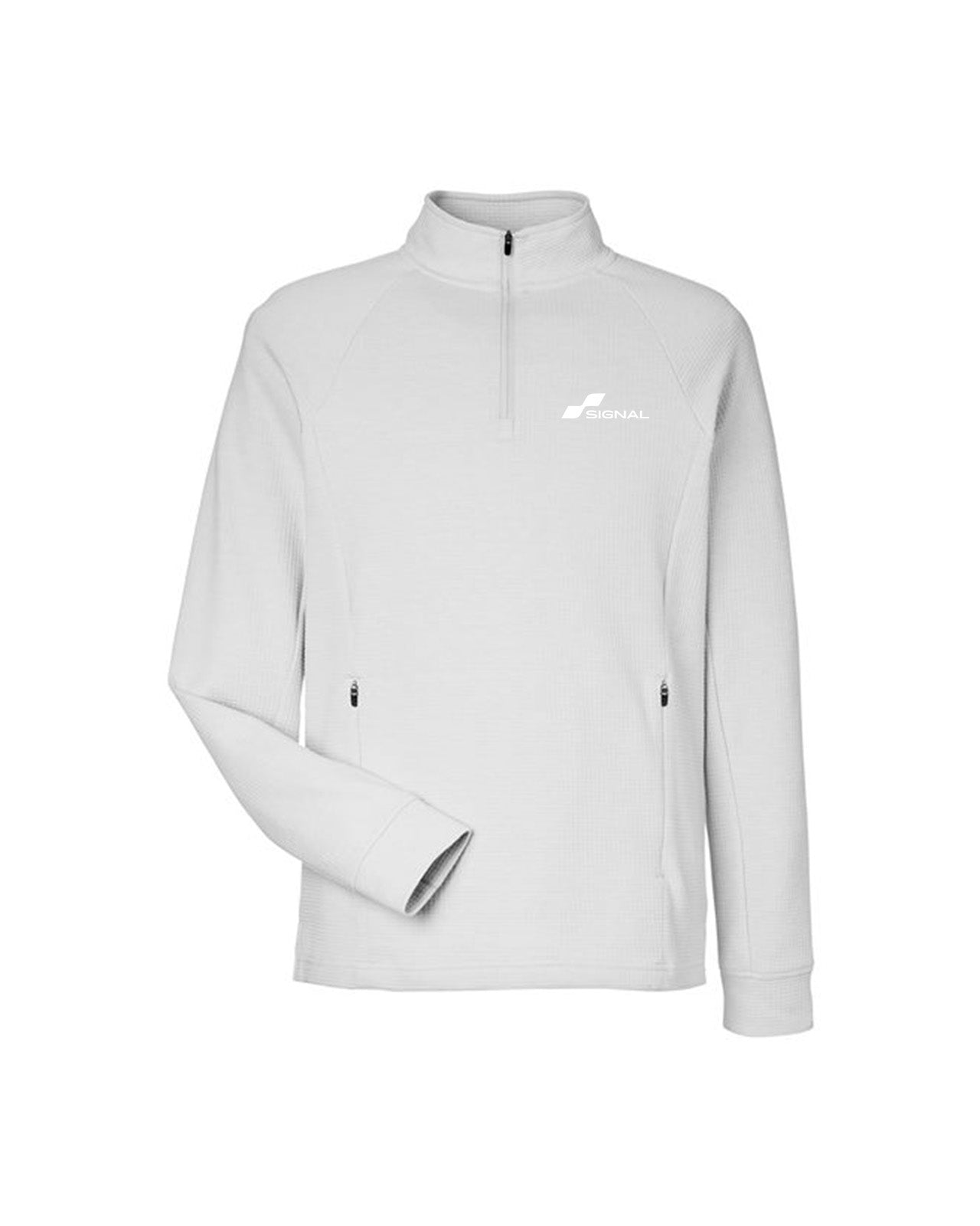 North End Mens Rhythm Waffle Quarter-Zip Pullover