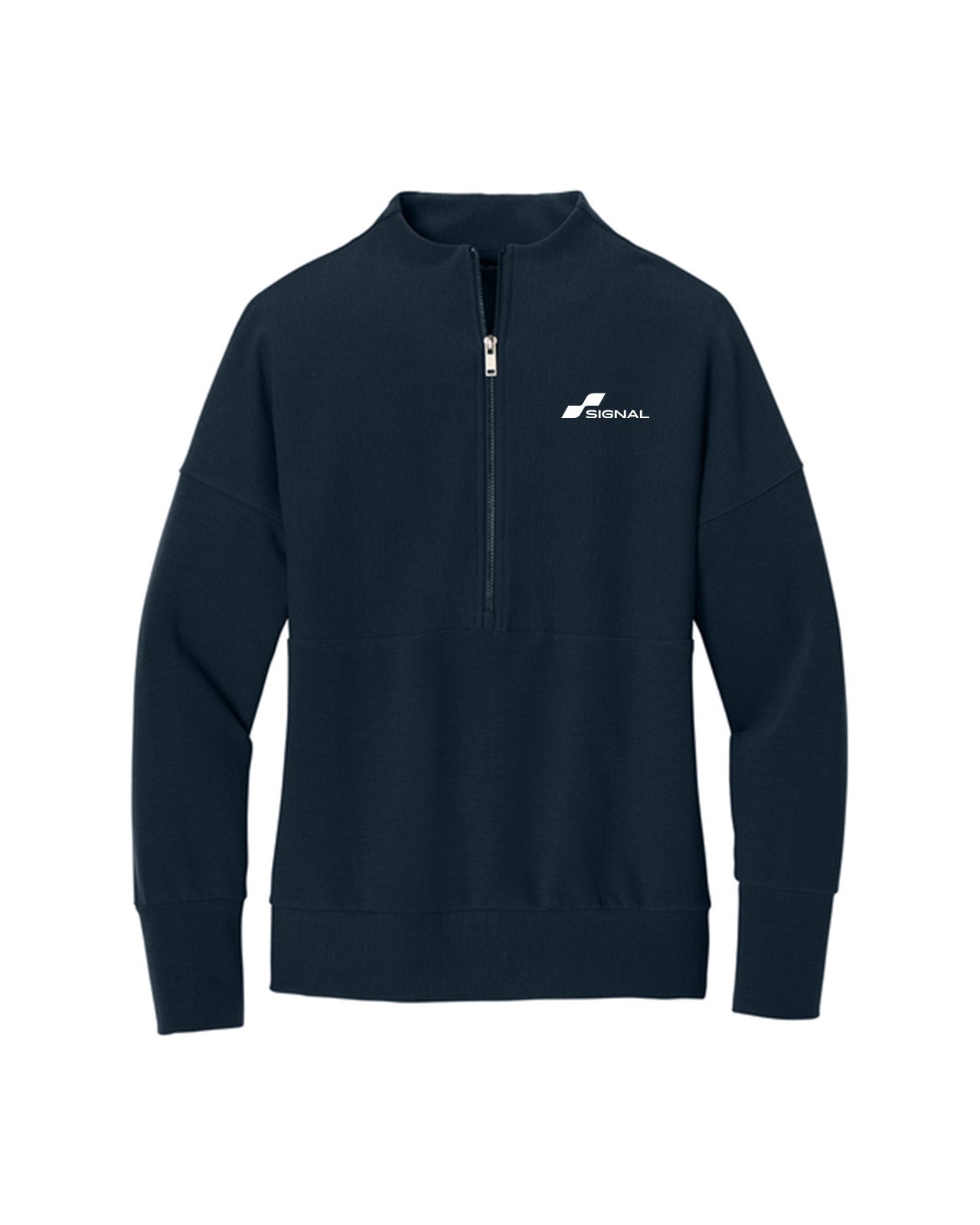 Mercer+Mettle Womens Linear Texture 1/4-Zip