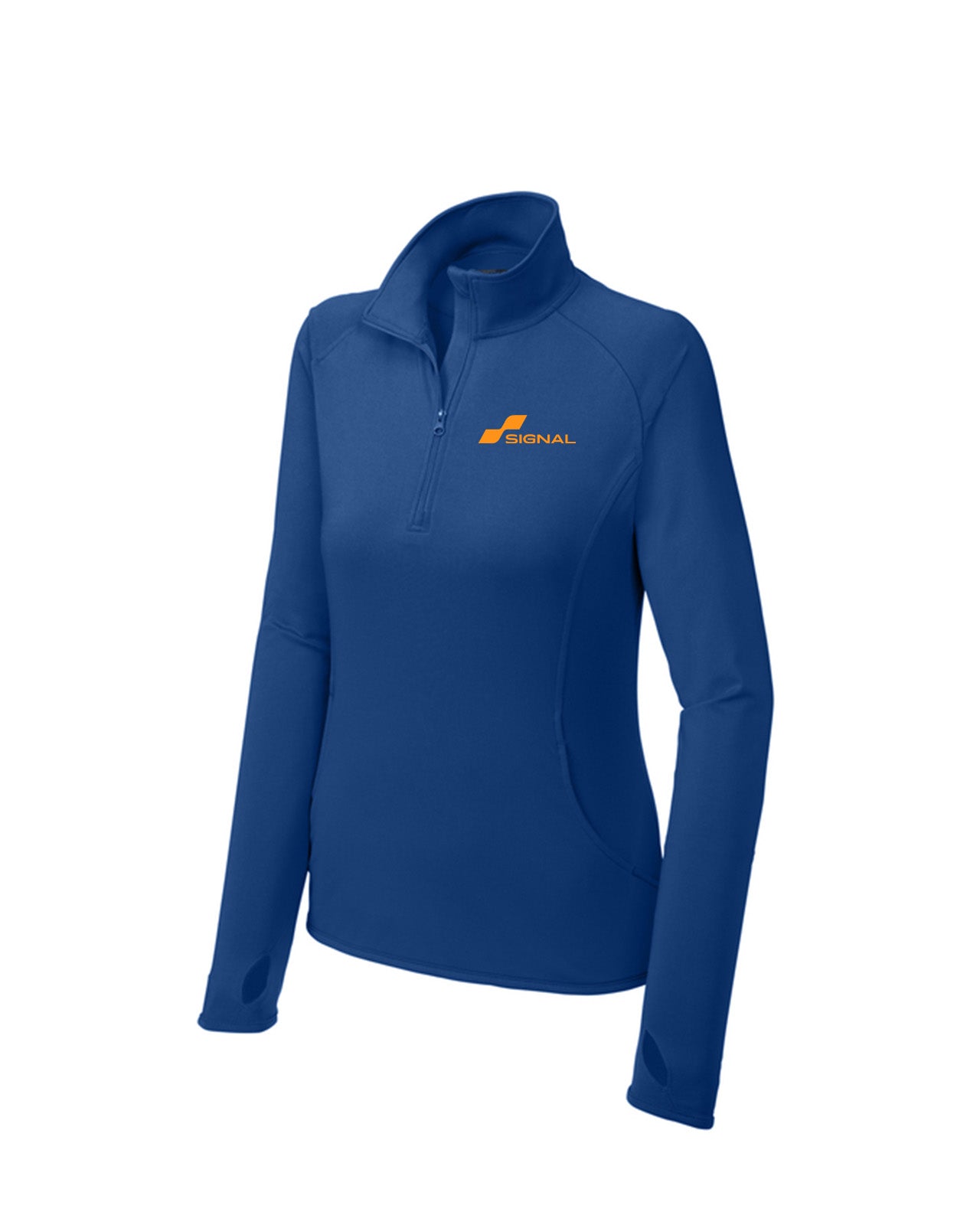 Sport-Tek Ladies Sport-Wick Stretch 1/2-Zip Pullover