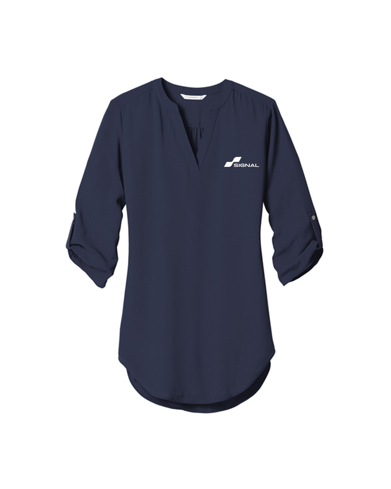 Port Authority Ladies 3/4 Sleeve Tunic Blouse