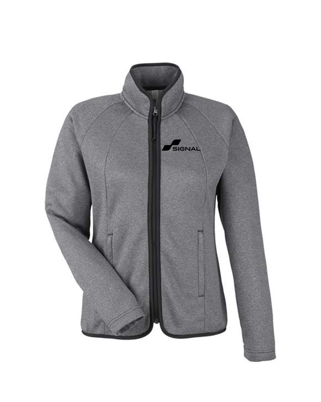 Women's Venture Heathered Stripe Full-Zip