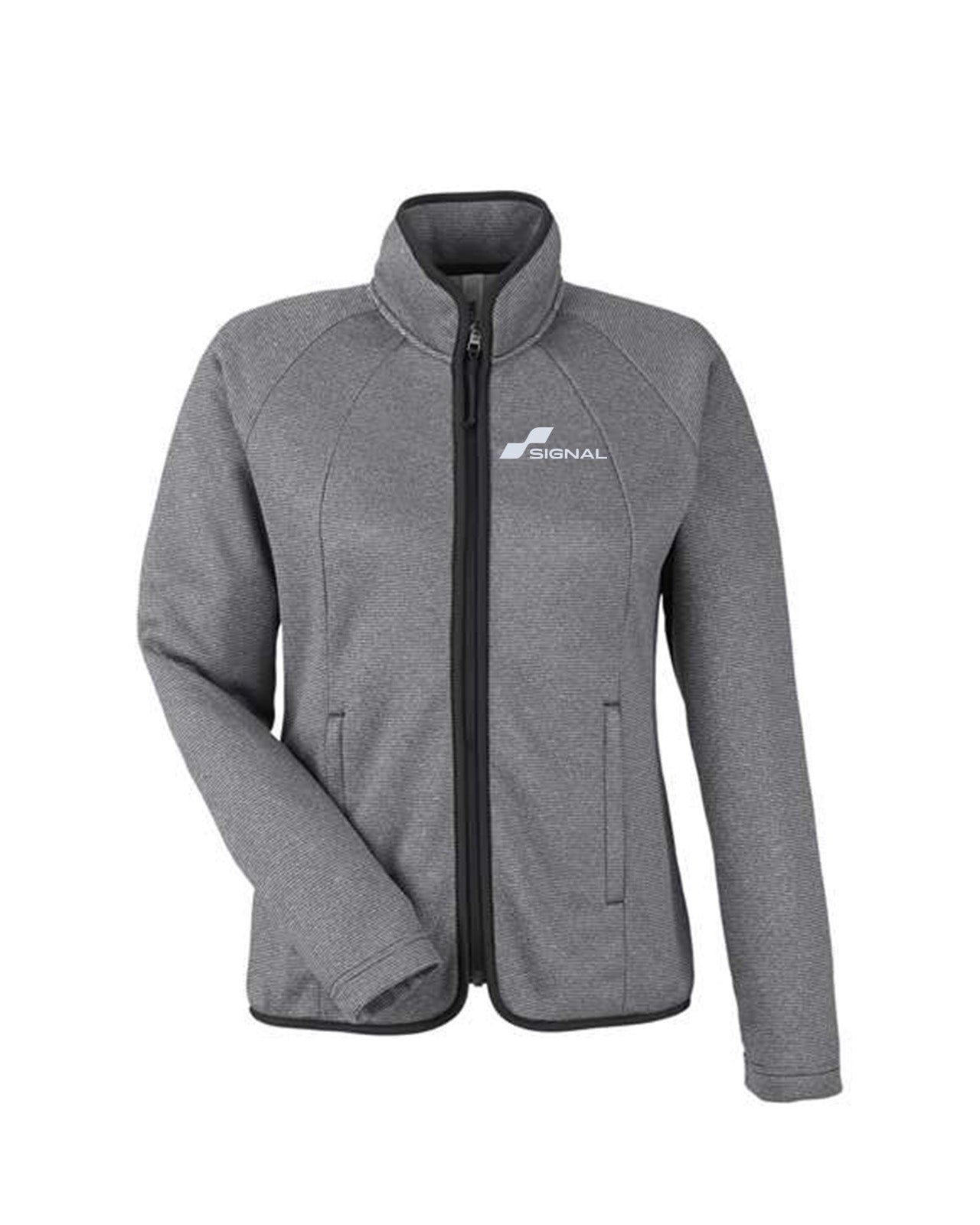 Women's Venture Heathered Stripe Full-Zip