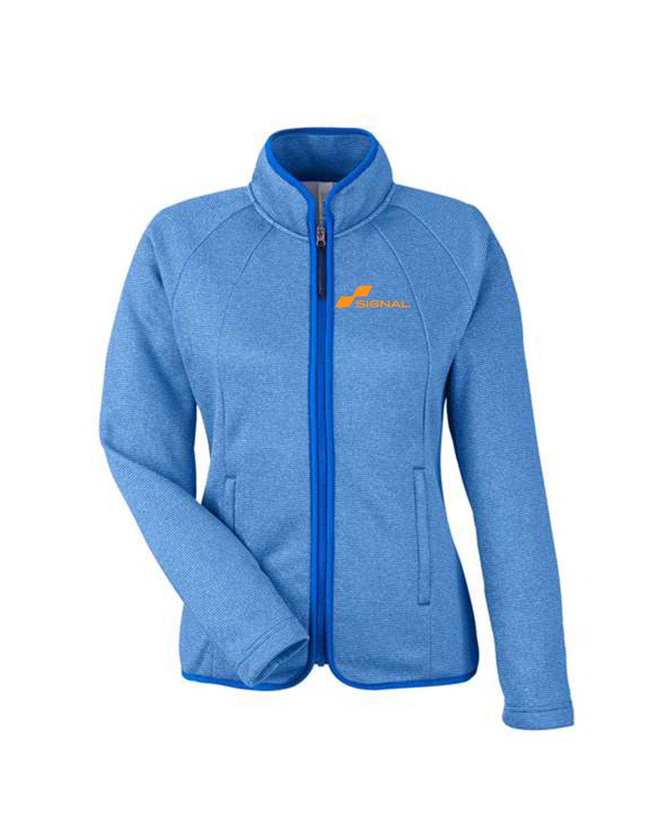 Women's Venture Heathered Stripe Full-Zip
