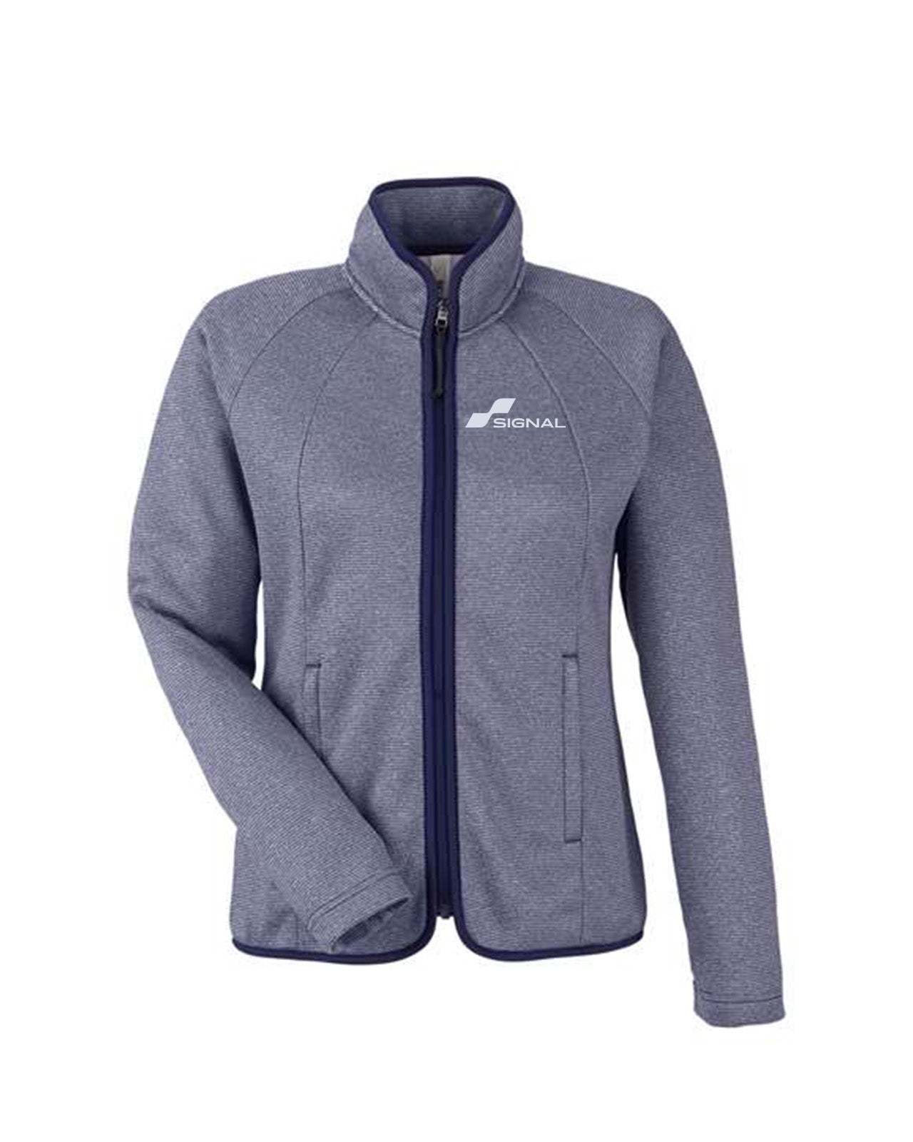 Women's Venture Heathered Stripe Full-Zip